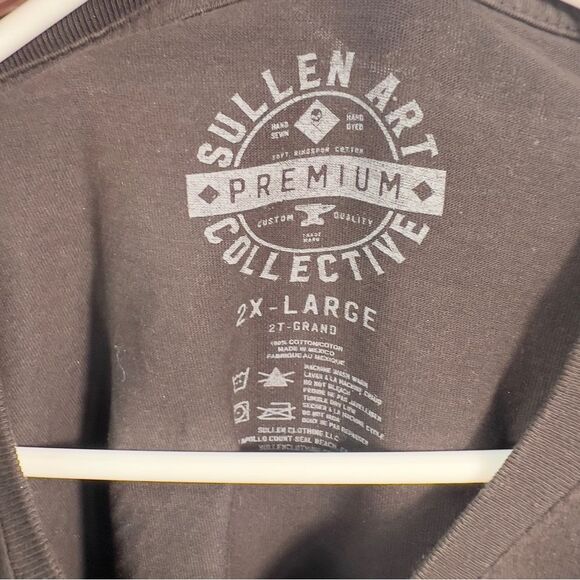 Sullen Collective Art Black Graphic Tee - Picture 7 of 12